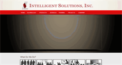 Desktop Screenshot of intelligentsolutionsinc.com