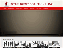 Tablet Screenshot of intelligentsolutionsinc.com